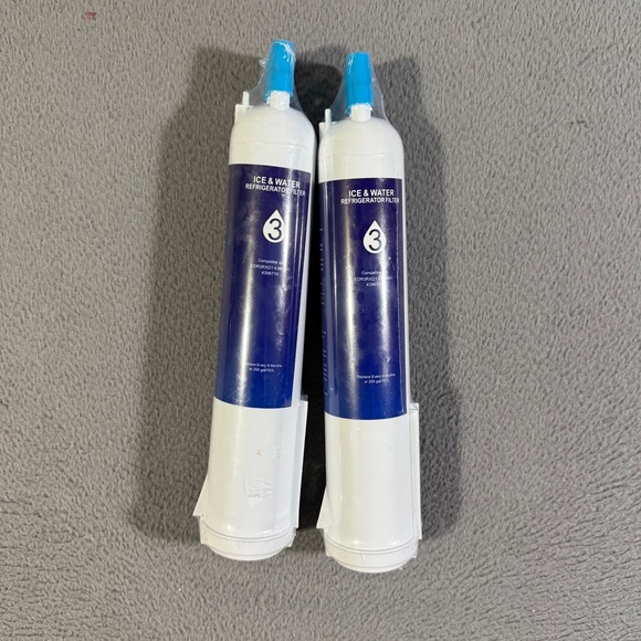 Lot of 2 EDR3RXD1 Refrigerator Water Filter 3 Every 6 Months 4396841 4396710 - Picture 1 of 5